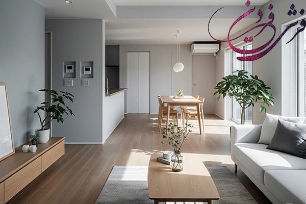 Carpet for minimalist decoration